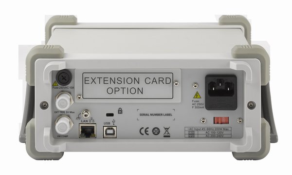 SDM3055 rear interfaces and bench DMM applications